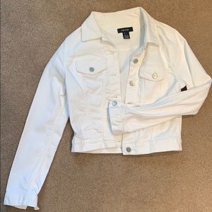 Karen Kane White Denim Jacket